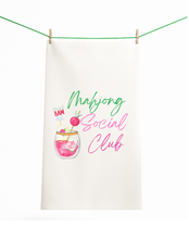 Aspen Lane - Mahjong gift Mahjong gift towel social club cute hostess