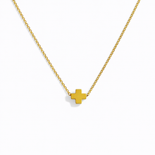 Ellison+Young - So Very Blessed Cross Necklace – Waterproof Gold Chain: Gold