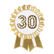 Talking Tables USA - Luxe Gold Enamel Birthday Pin Badge Starter Set