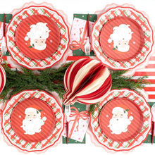 Gatherings by Curated Paperie - Jolly Santa Vintage Christmas Dessert Plates