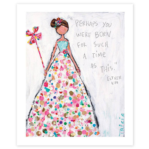 Tricia Robinson Art - Confetti Esther Print: 8
