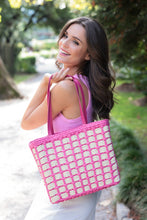 Shiraleah - Straw Juanita TOTE: Green