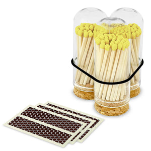 2" Matches + Mini Cloche - Colors of Your Choice + Strikers: Orange