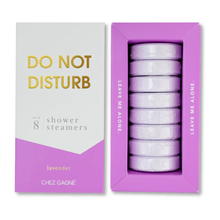 Chez Gagné - Do Not Disturb - Aromatherapy Shower Steamers - Lavender - Set of 8