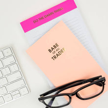 Chez Gagné - Do The Damn Thing - Lined Notepad - Bright Pink - 65 perforated pages - 5x8