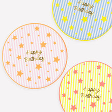 Meri Meri - Bright Star Happy Birthday Dinner Plates