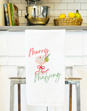 Aspen Lane - Mahjong Christmas gift towel holiday cute hostess gift
