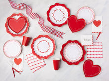 Bonjour Fête - VALENTINE HEART PLATES