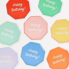 Meri Meri - Mixed Happy Birthday Side Plates