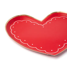 Bonjour Fête - VALENTINE HEART PLATES