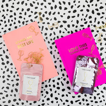 Chez Gagné - Living My Best Life - Hardcover Daily Journal - Sunset Pink