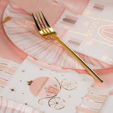 Gatherings by Curated Paperie - PRN25-DP4-Princess Castle Shaped Plates