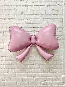Burst Party Co - Pink Bow Balloon 40"