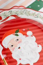 Gatherings by Curated Paperie - Jolly Santa Vintage Christmas Dessert Plates