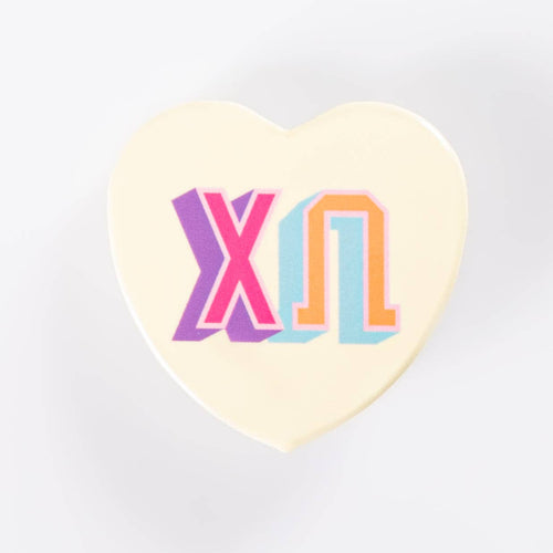 Swag - Heart Buttons: Chi omega