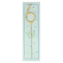 Meri Meri - Gold Sparkler Numbers 0 to 9 Candles: 5