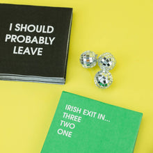 Chez Gagné - Irish Exit In 3,2,1... - Funny Cocktail Napkins