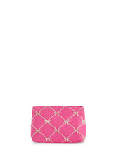 Shiraleah - TINSEL BOW ZIP POUCH: NAVY