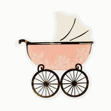 Gatherings by Curated Paperie - Pink Baby Carriage Beverage Napkins