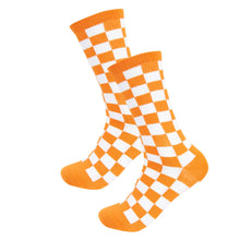 Barrel Down South - Checker Tennessee Socks- RIBBED