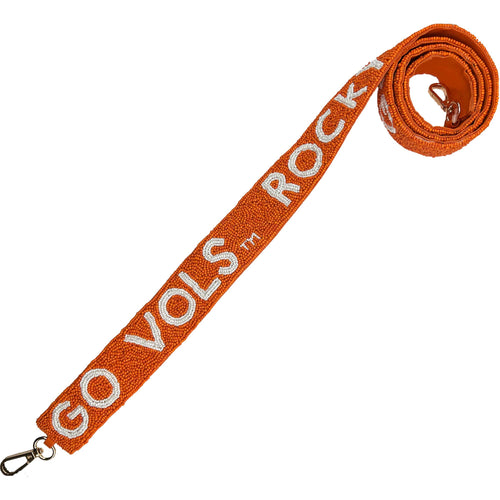 Pizzazz, Inc. - GO VOLS ROCKY TOP BEADED BAG STRAP