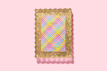 Taylor Elliott Designs - Acrylic Picture Frame - Medium - Gold Confetti
