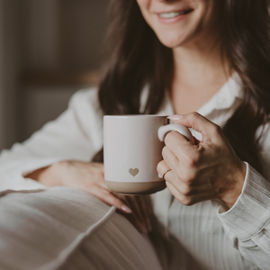 *NEW* Heart Stoneware Coffee Mug - Valentine's Day & Gifts