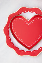 Bonjour Fête - VALENTINE HEART PLATES