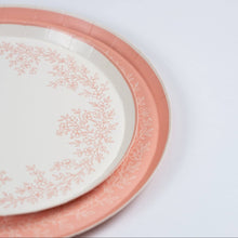 Gatherings by Curated Paperie - Floral Elegance Pink Dinner Plates