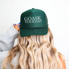 Hey Jude Graphic Tees - Go Ask Your Dad Trucker Hat: Green