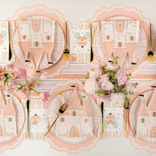 Gatherings by Curated Paperie - PRN25-DP4-Princess Castle Shaped Plates