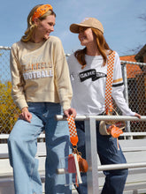 Shiraleah - CHECKERED GAME DAY STRAP: ORANGE