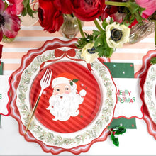 Gatherings by Curated Paperie - Elegant Holiday Wreath Dinner Plates