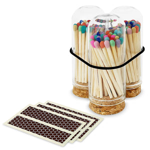 2" Matches + Mini Cloche - Colors of Your Choice + Strikers: Light Green