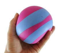 Curious Minds Toys - Jumbo 4" Boxed Striped Soft Doh  Stress Ball - Squishy OT