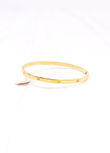 Caroline Hill - Magi CZ Bracelet Gold: Default