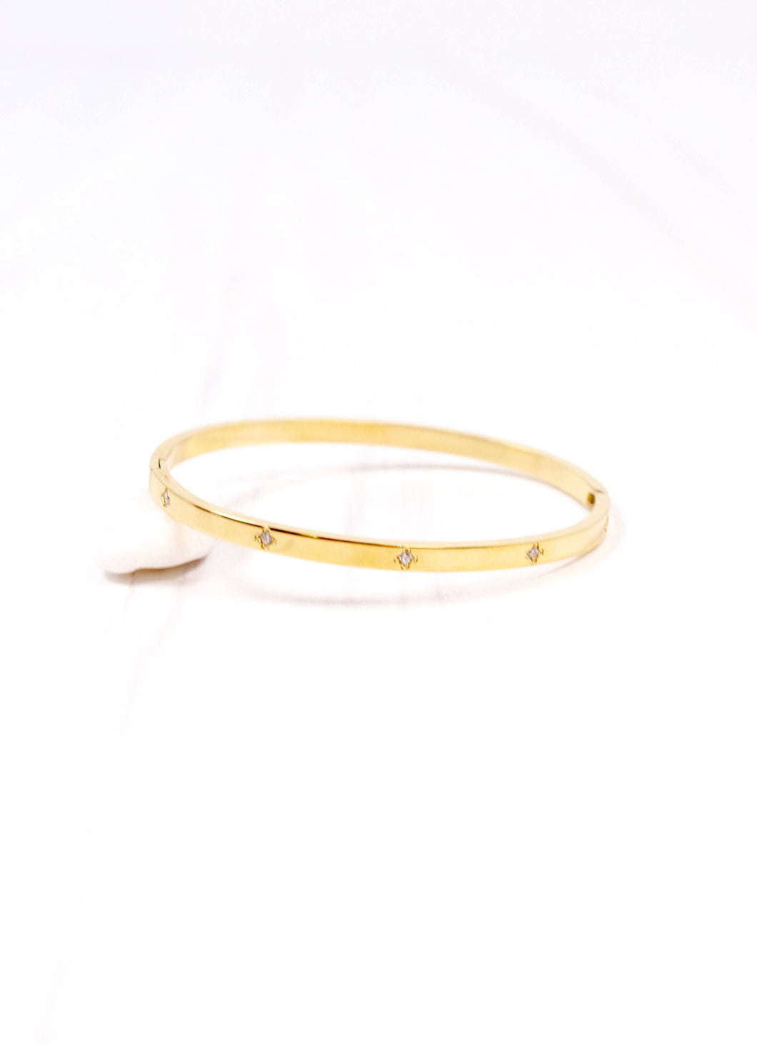 Caroline Hill - Magi CZ Bracelet Gold: Default