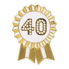 Talking Tables USA - Luxe Gold Enamel Birthday Pin Badge Starter Set