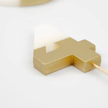 Meri Meri - Gold Dipped Number Candles 0-9: 9