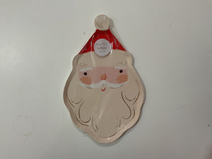 Meri Meri Jolly Christmas Santa plates
