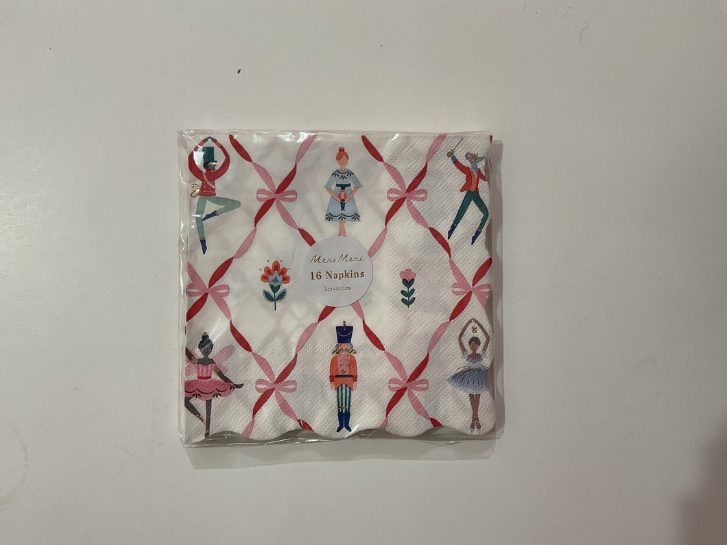 Meri Meri Nutcracker Ballet Large Napkins