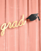 xo, Fetti - Congrats Grad Banner - two piece graduation banner