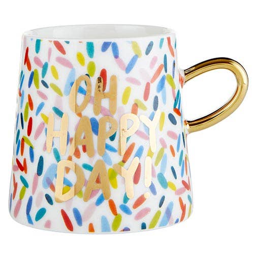 Slant Collections by Creative Brands - Tapered Mug - Oh Happy Day