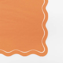 Gatherings by Curated Paperie - Orange Scallop Guest Towels
