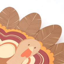 Gatherings by Curated Paperie - Thanksgiving Turkey Shaped Plates