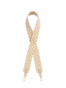Shiraleah - CHECKERED GAME DAY STRAP: ORANGE