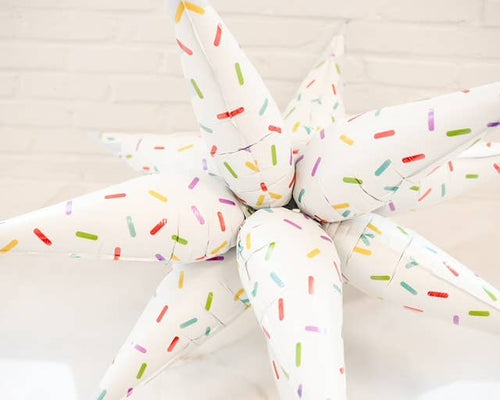 Burst Party Co - Sprinkle Starburst Balloon 40