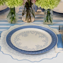 Gatherings by Curated Paperie - Floral Elegance Blue Dinner Plate