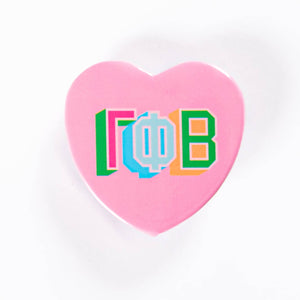 Swag - Heart Buttons: Chi omega