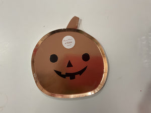 Meri Meri Copper Pumpkin Plates